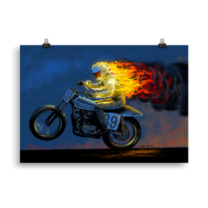 TROUBLE STARTER (100x70cm - 27x40in)