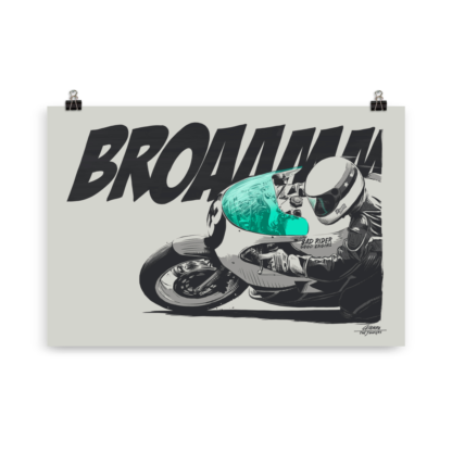BAD RIDER (91x61cm - 36x24inches)